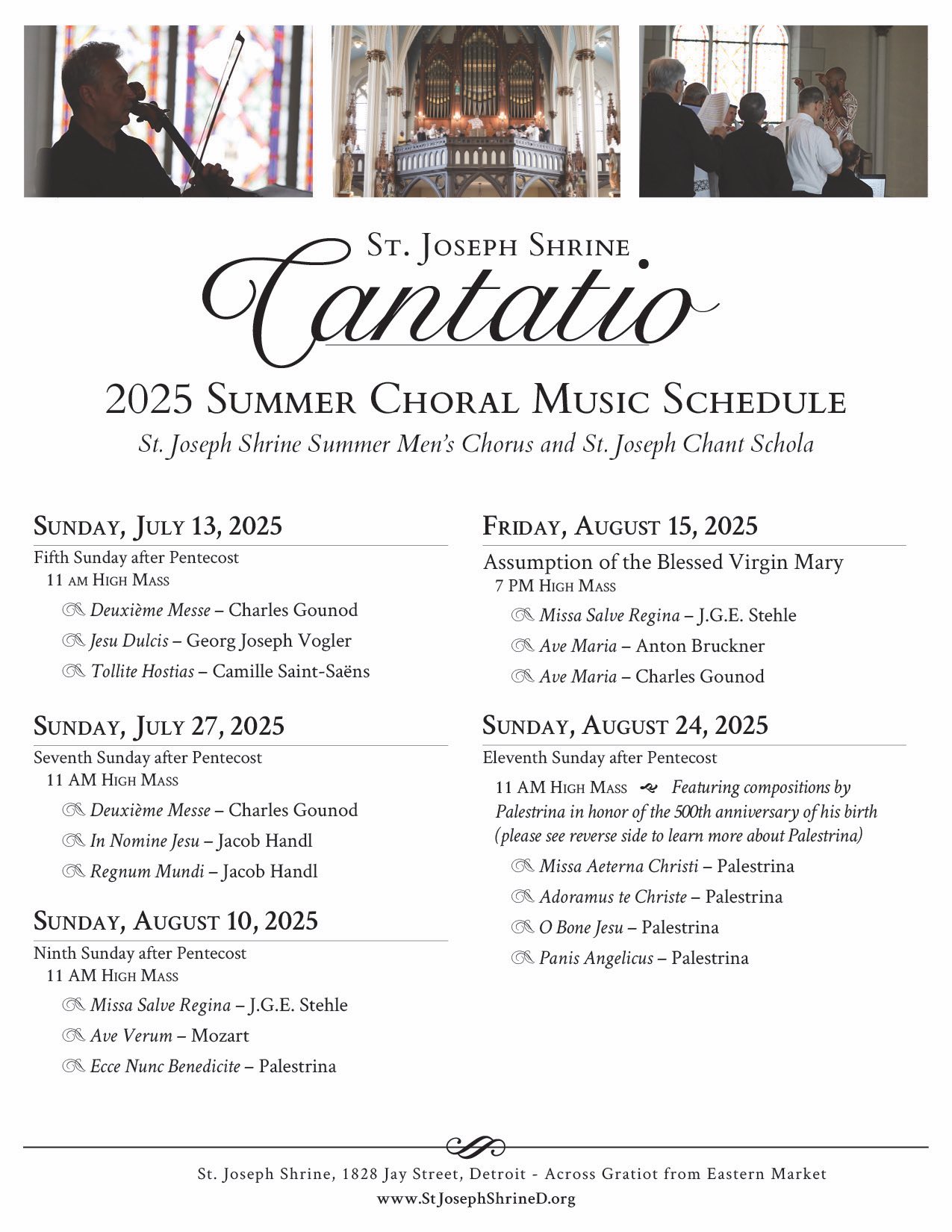 2025 Cantatio